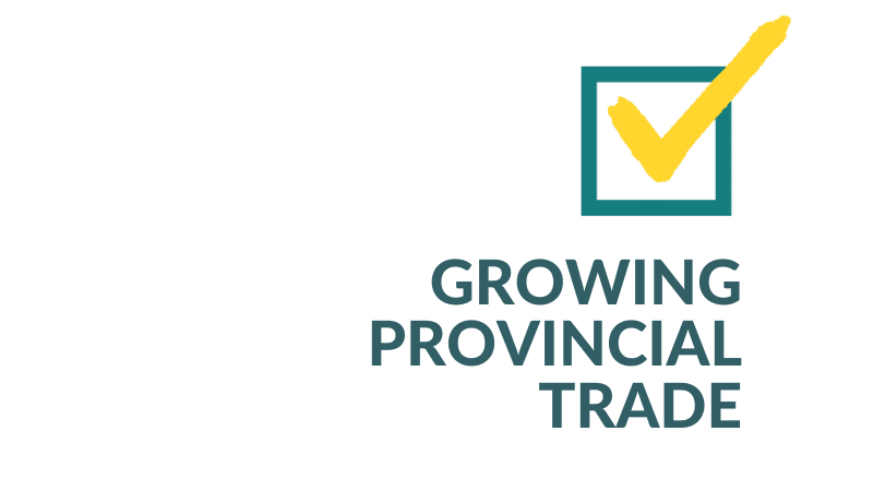 growing provincial trade