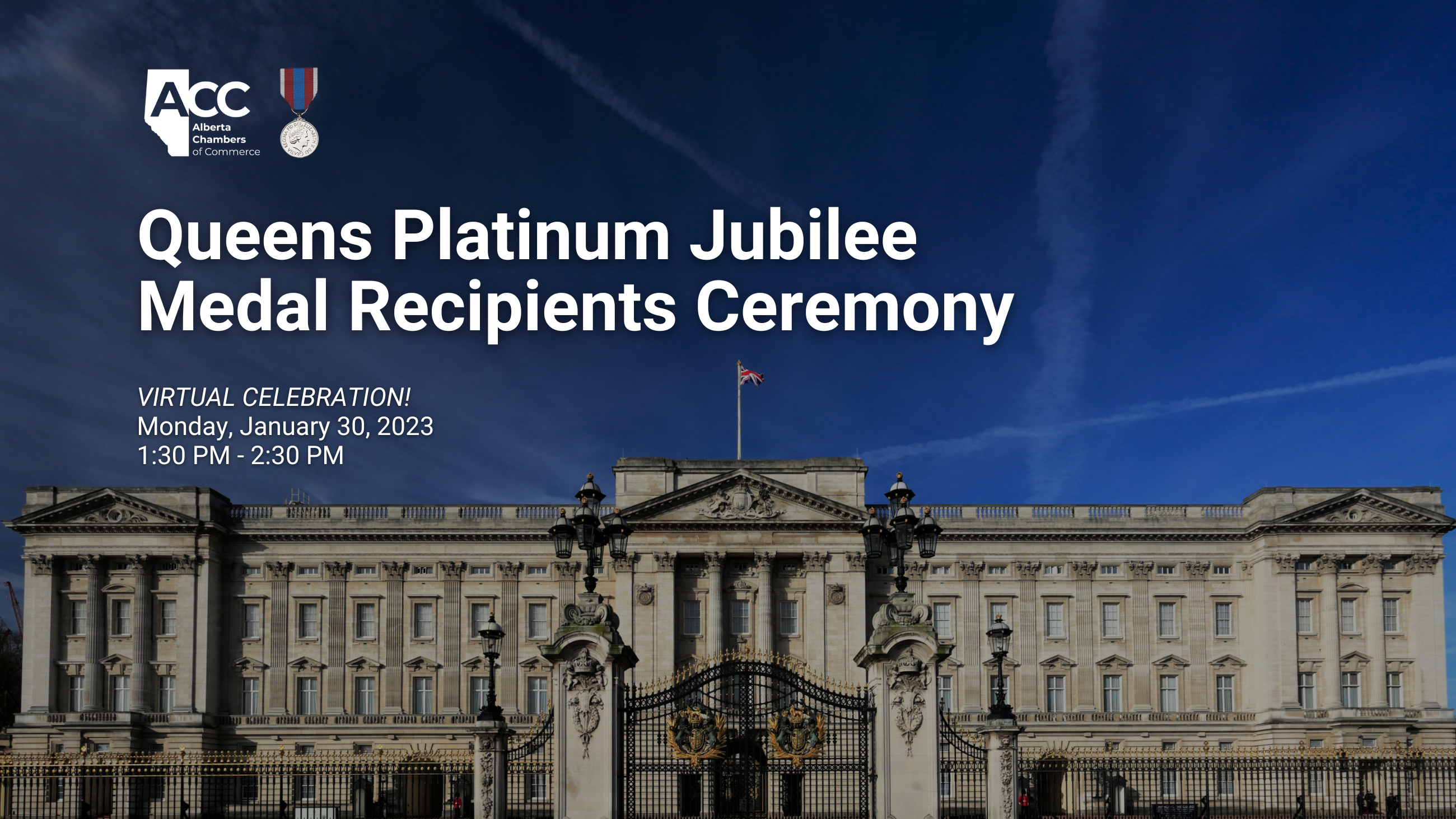 Queens Platinum Jubilee Medal (2168 × 1080 px) (Twitter Post)